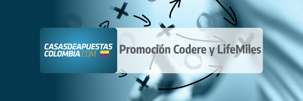 promocion de codere colombia y lifemiles.