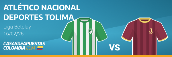 atletico nacional vs deportes tolima: pronostico y apuestas.