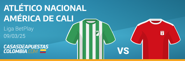 atletico nacional vs america de cali: pronostico y mejores cuotas.